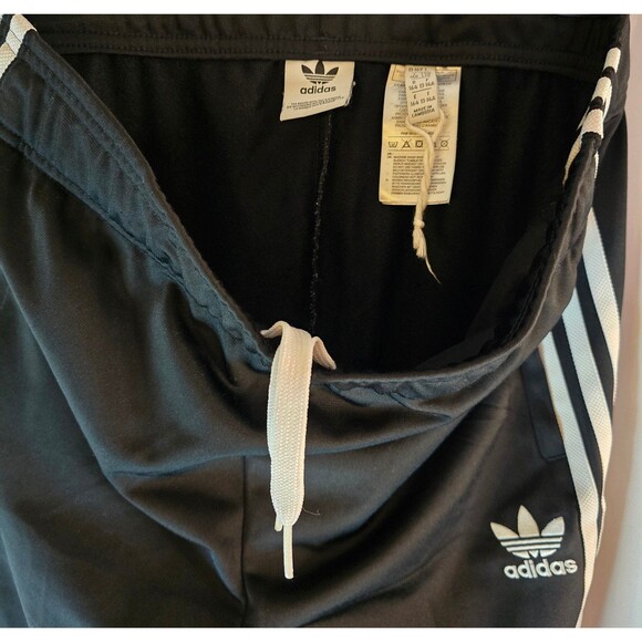 Adidas Youth Black Track Pants - Picture 3 of 4